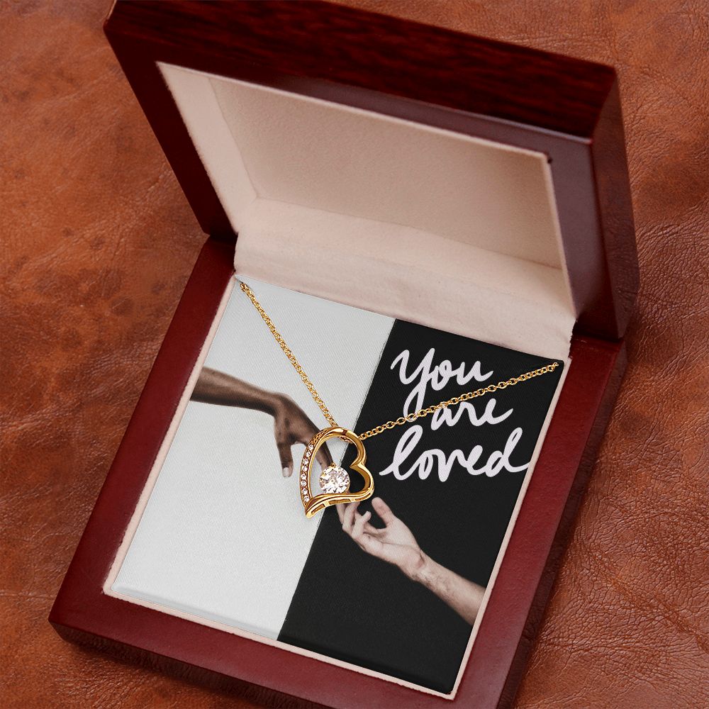 Soulmates U R Loved l Forever Love Necklace