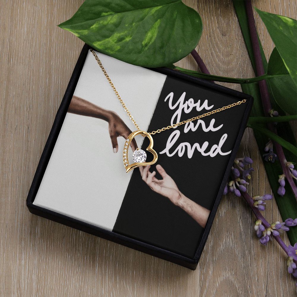 Soulmates U R Loved l Forever Love Necklace