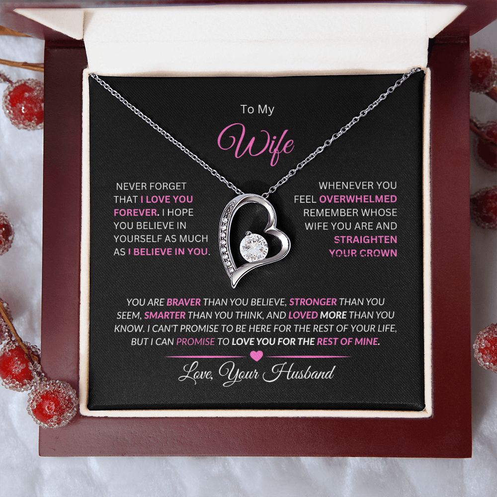 Wife Forever Love Necklace