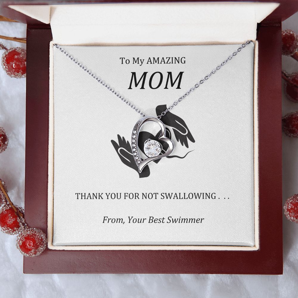 Mom-Sperm Forever Love Necklace