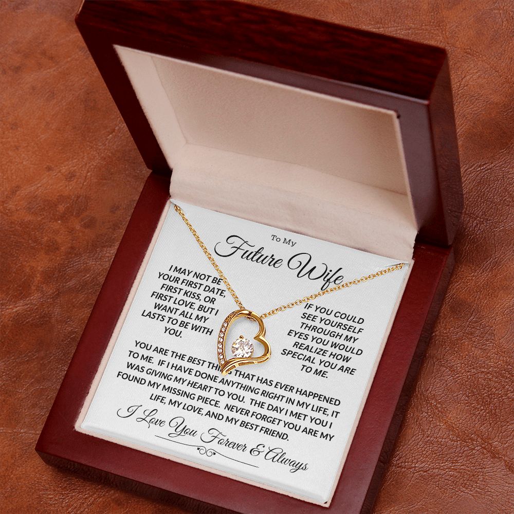 Love Knot Necklace to my future wife