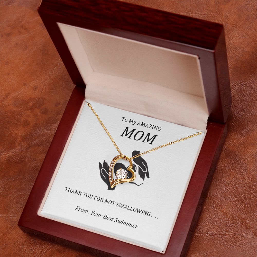 Mom-Sperm Forever Love Necklace
