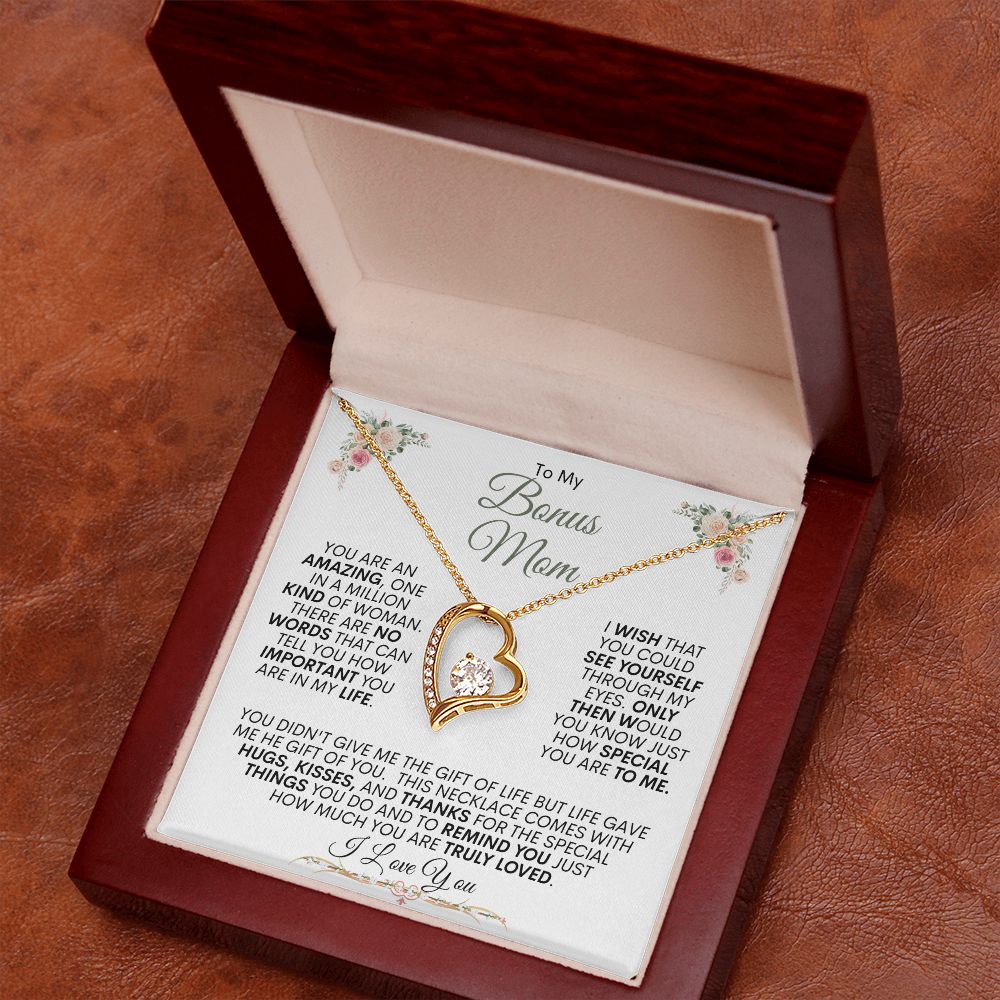 Bonus Mom -- Forever Love Necklace