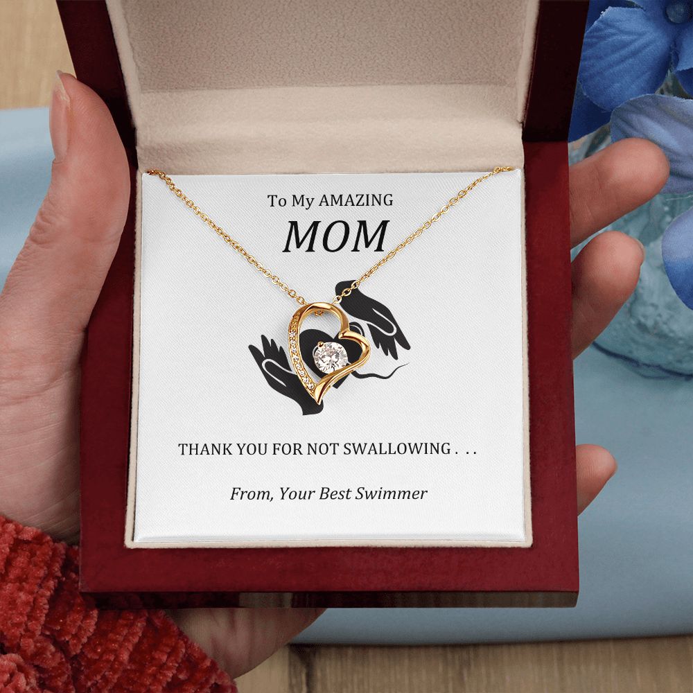 Mom-Sperm Forever Love Necklace