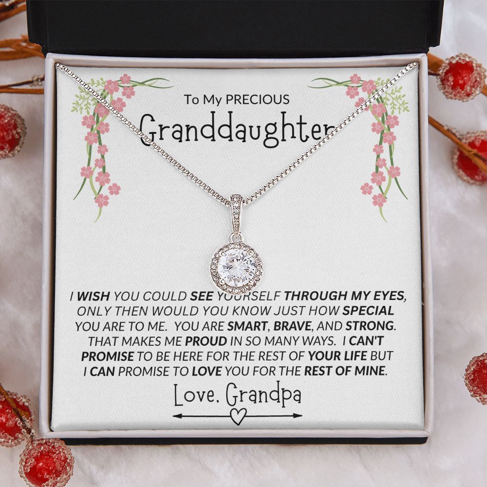 Granddaughter from Grandpa Eternal Hope Necklace