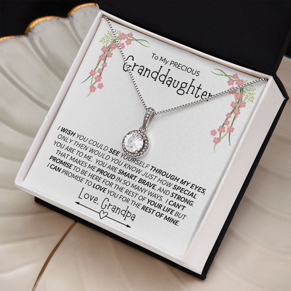 Granddaughter from Grandpa Eternal Hope Necklace