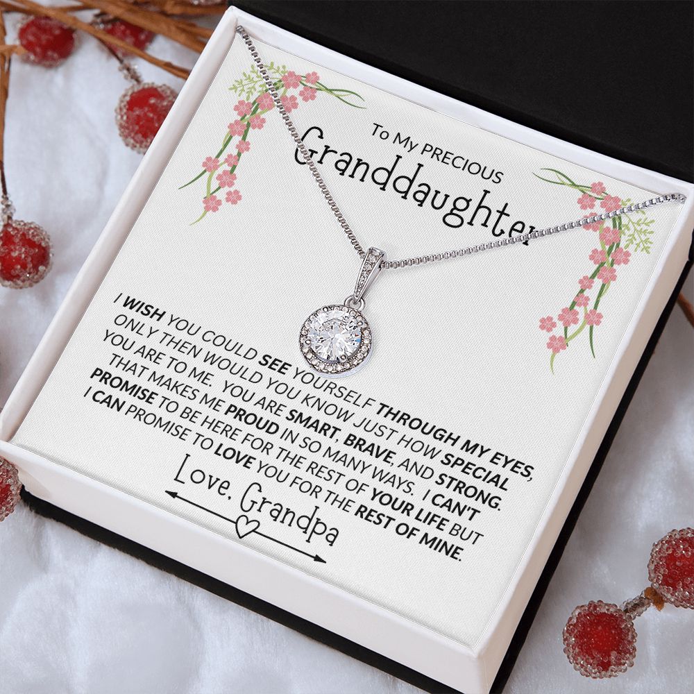 Granddaughter from Grandpa Eternal Hope Necklace