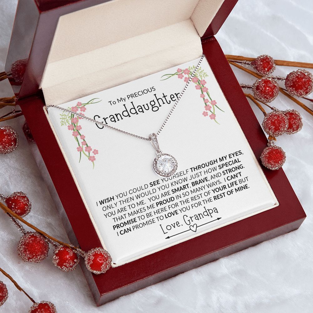 Granddaughter from Grandpa Eternal Hope Necklace