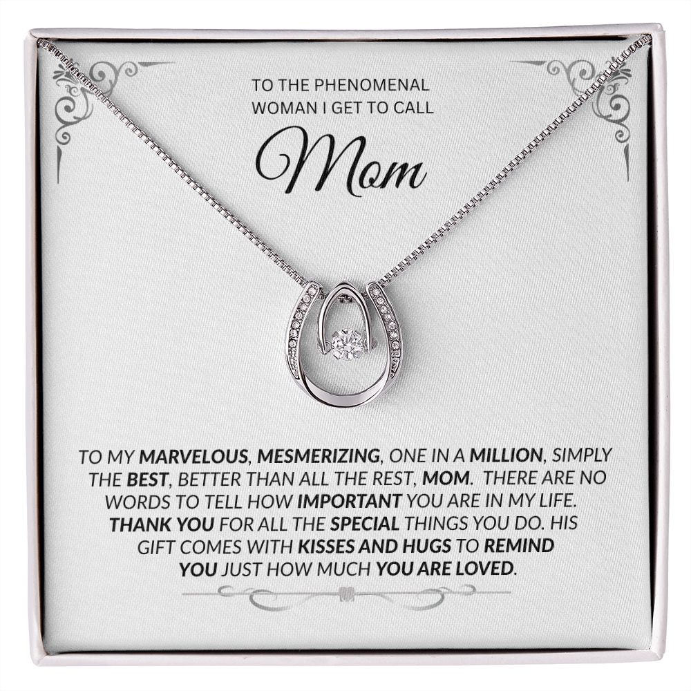 One In a Million Mom -- Lucky in Love Necklace