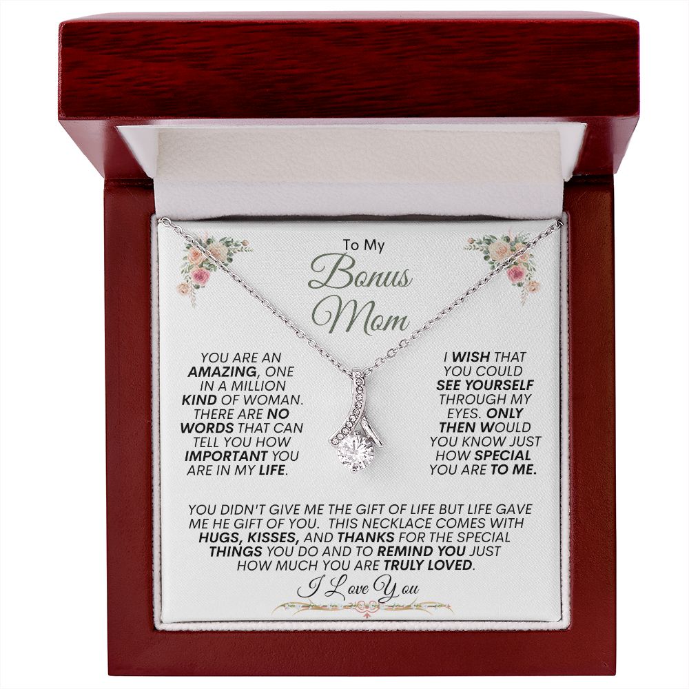 Mom from Bonus Daughter --Alluring Beauty Necklace