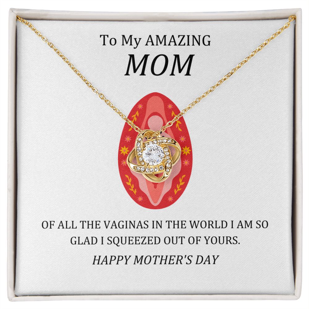 Mom-Vajaja Love Knot Necklace