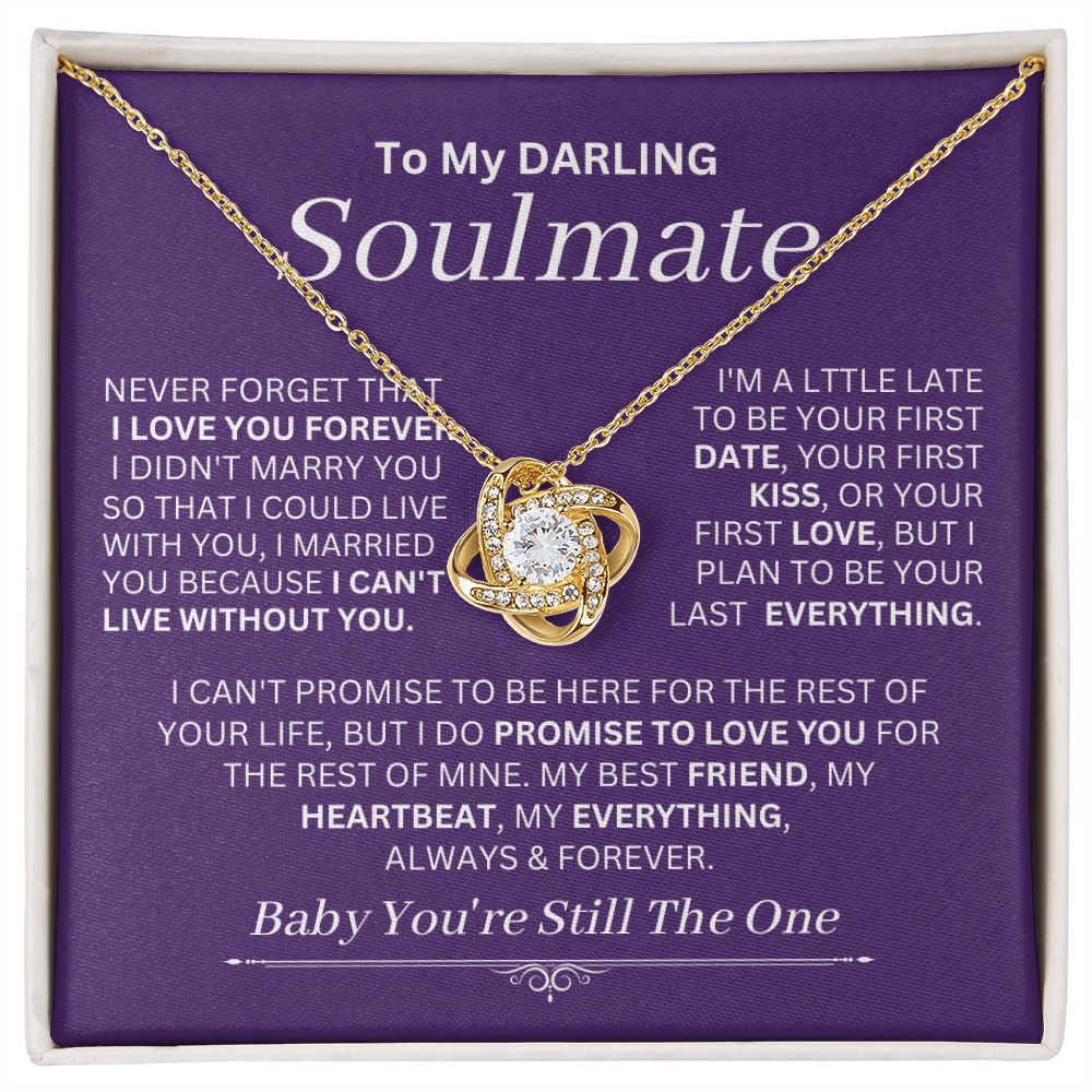 Soulmate Love Knot Necklace