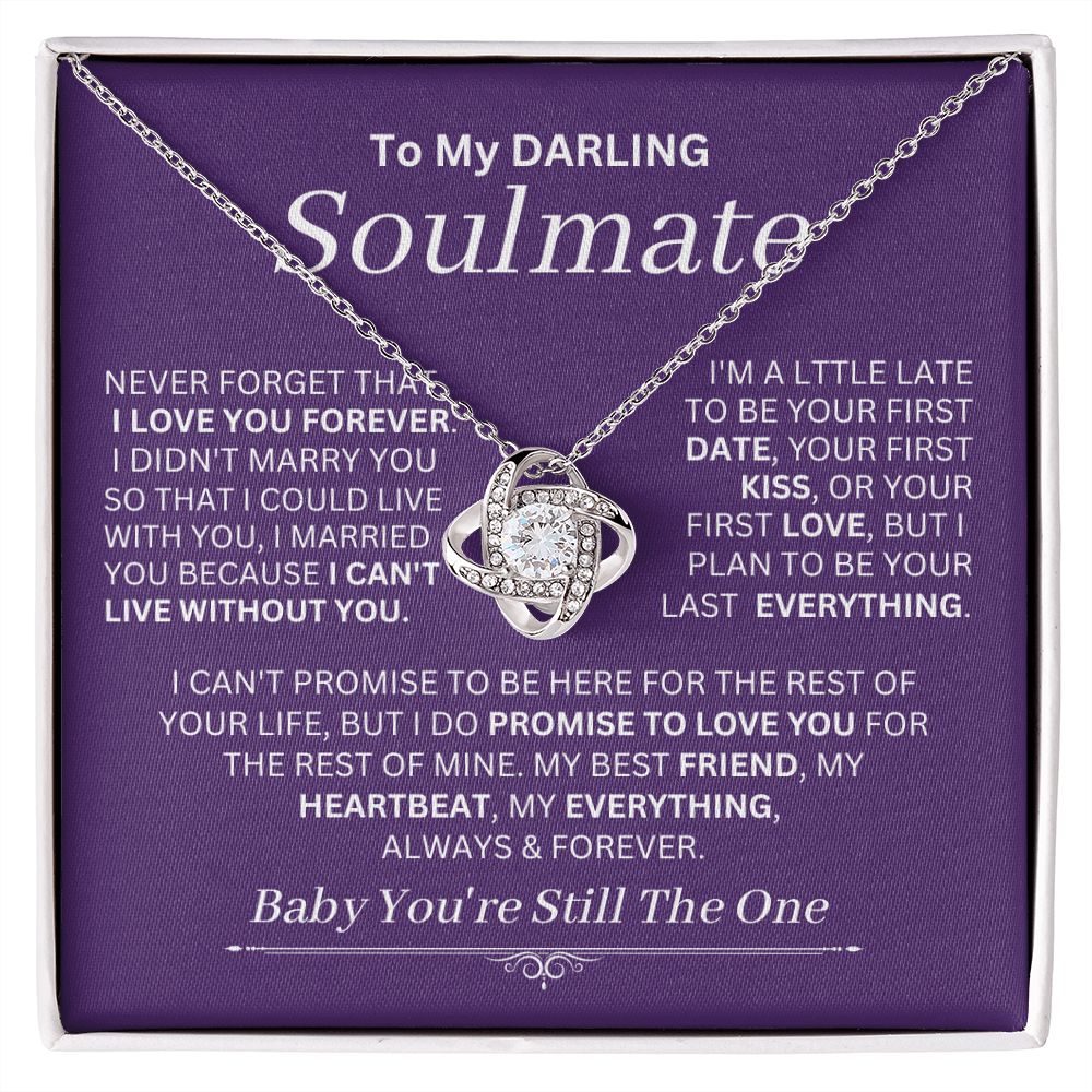 Soulmate Love Knot Necklace