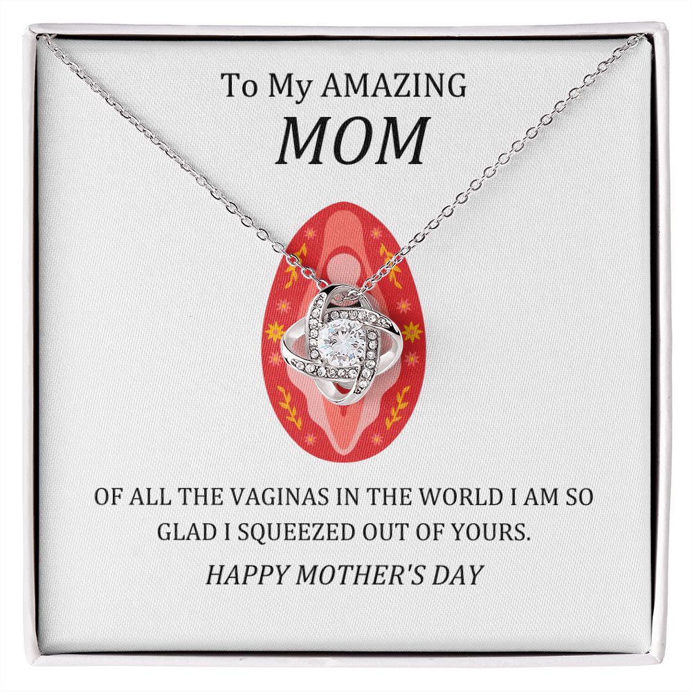 Mom-Vajaja Love Knot Necklace
