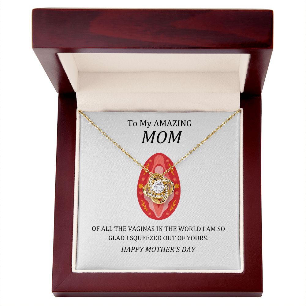 Mom-Vajaja Love Knot Necklace