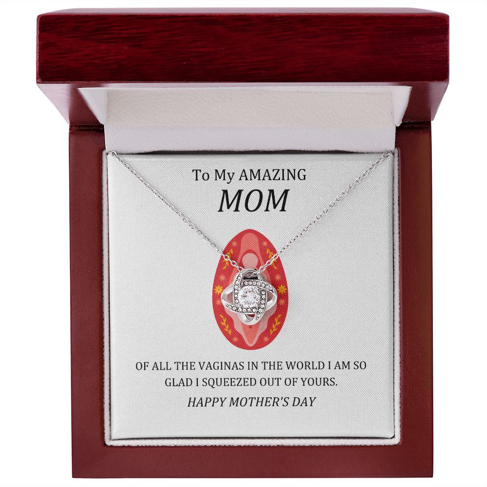 Mom-Vajaja Love Knot Necklace