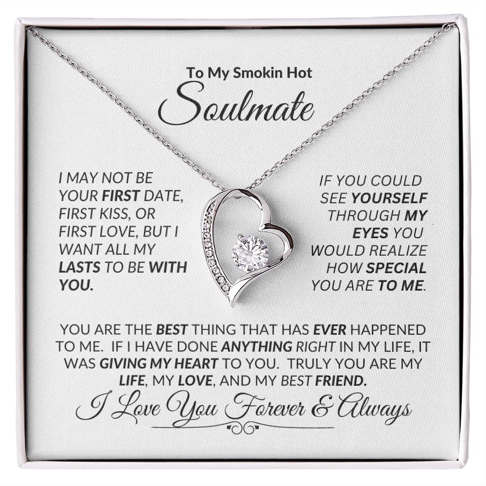 Soulmate You Are So Special to Me -- Forever Love Necklace