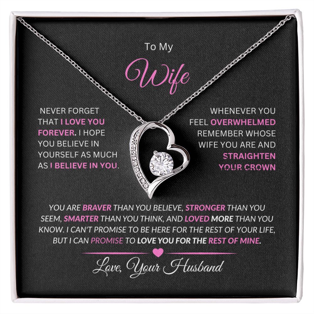 Wife Forever Love Necklace