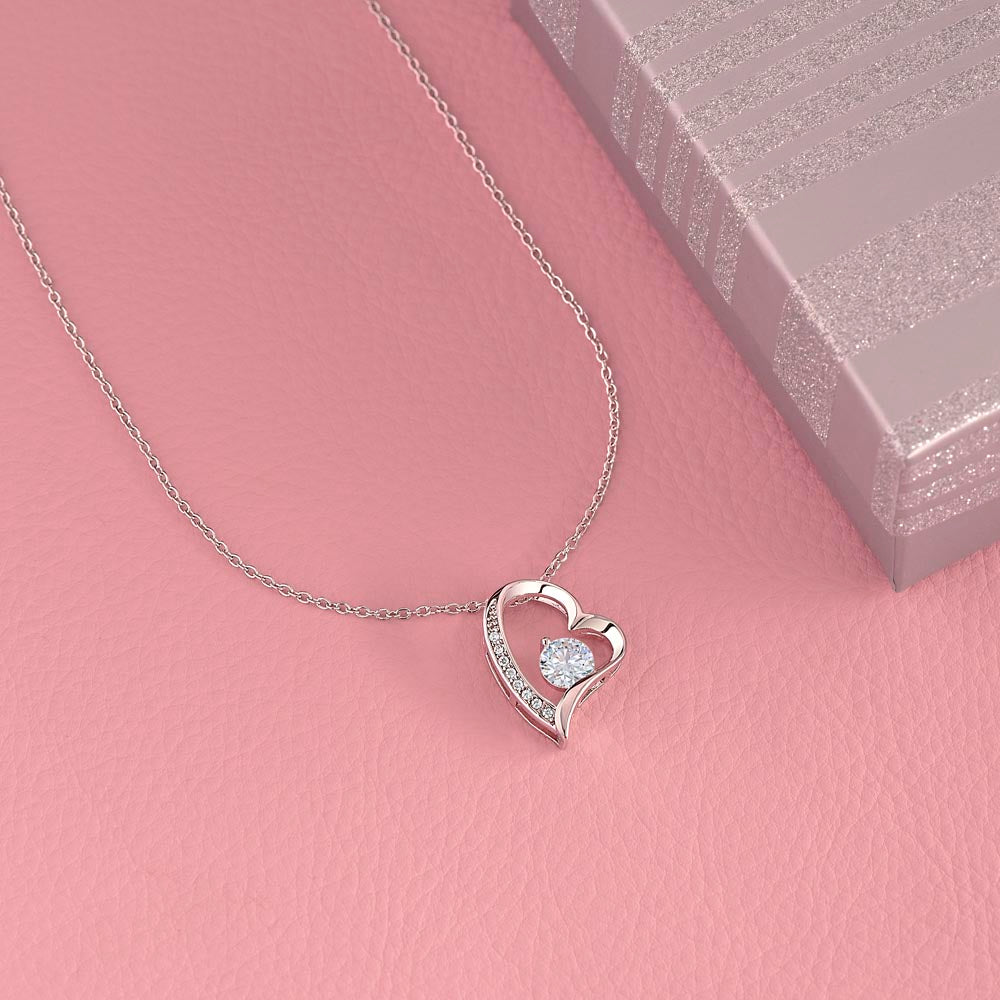Dad To Daughter, Smart / Brave / Strong l Forever Love Necklace