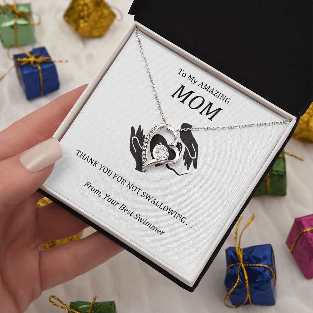 Mom-Sperm Forever Love Necklace