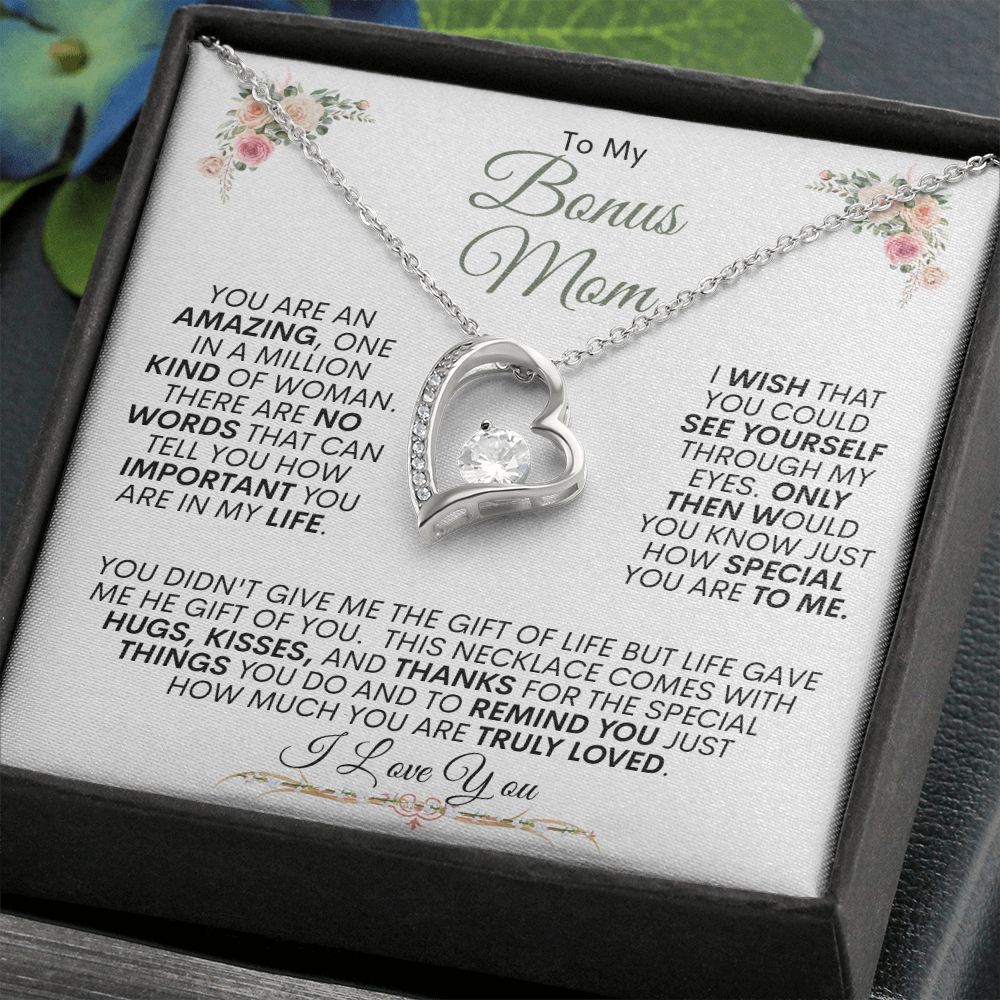 Bonus Mom -- Forever Love Necklace