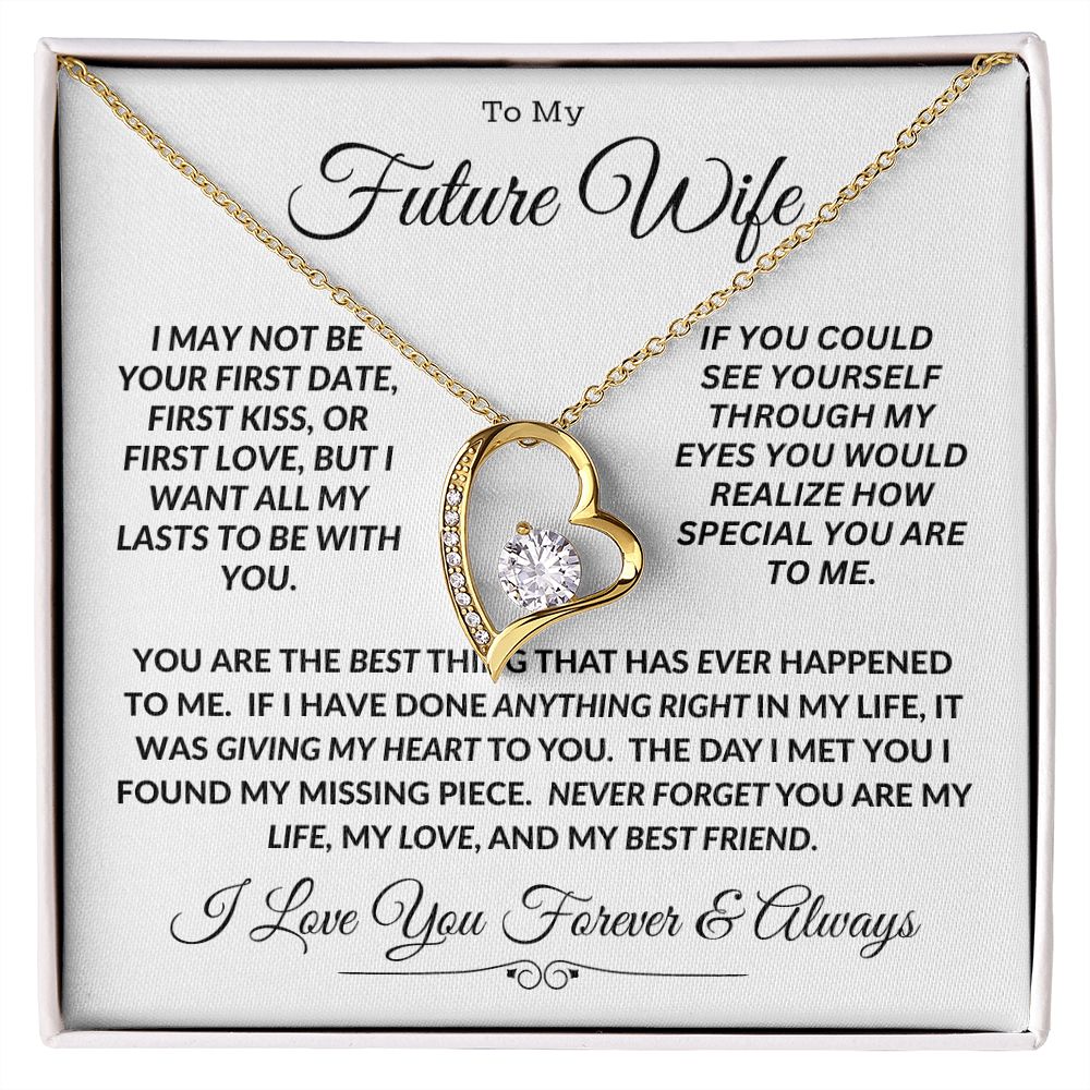 Love Knot Necklace to my future wife