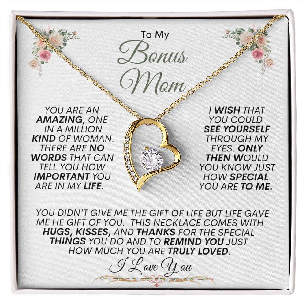 Bonus Mom -- Forever Love Necklace
