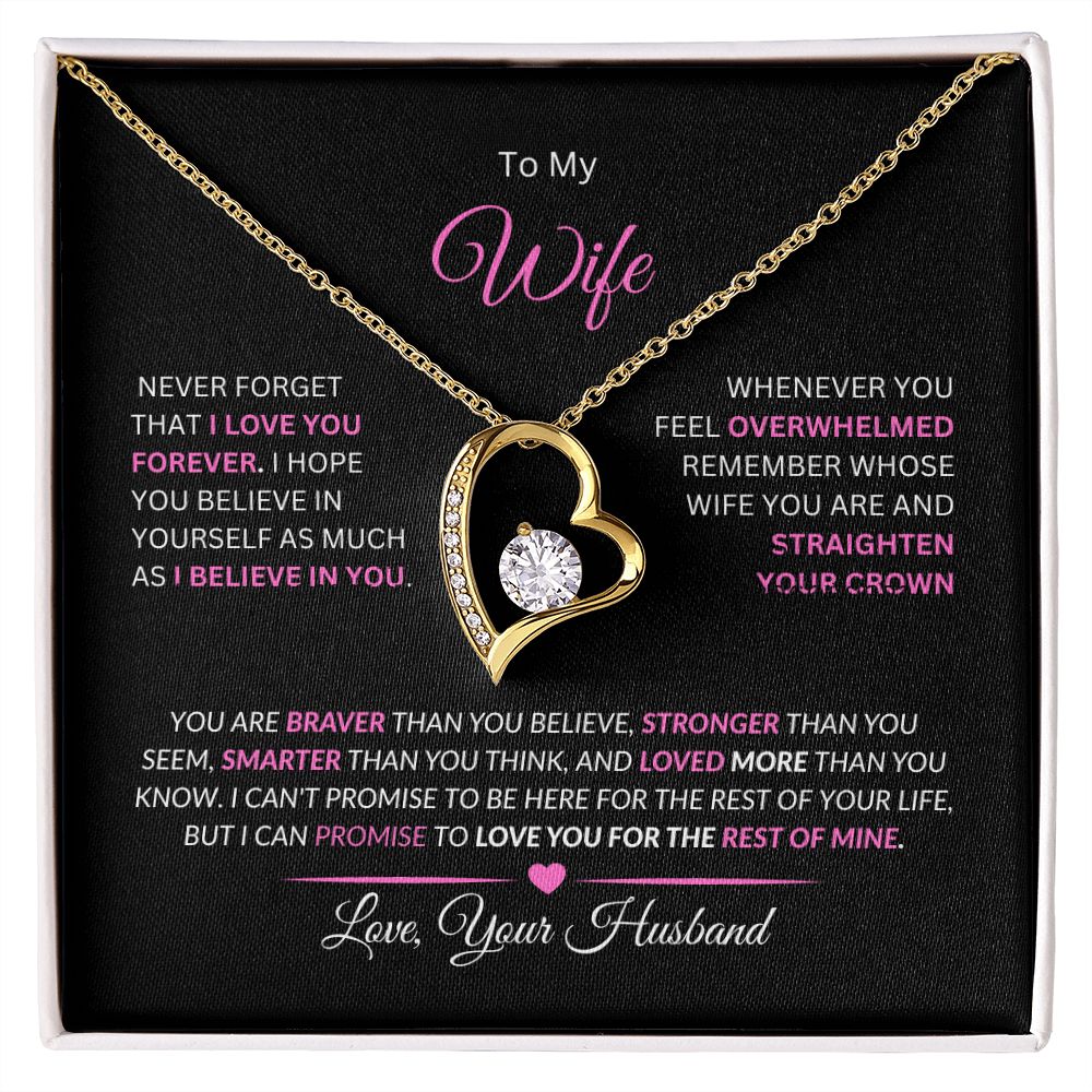 Wife Forever Love Necklace