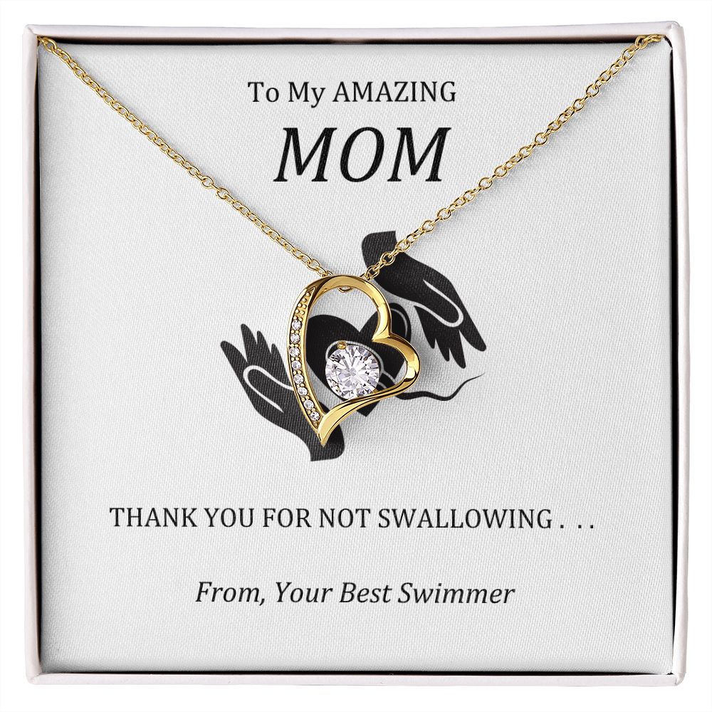 Mom-Sperm Forever Love Necklace