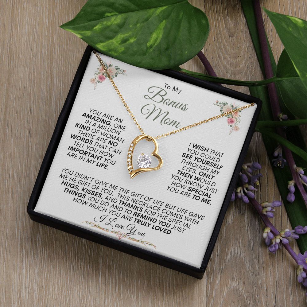 Bonus Mom -- Forever Love Necklace