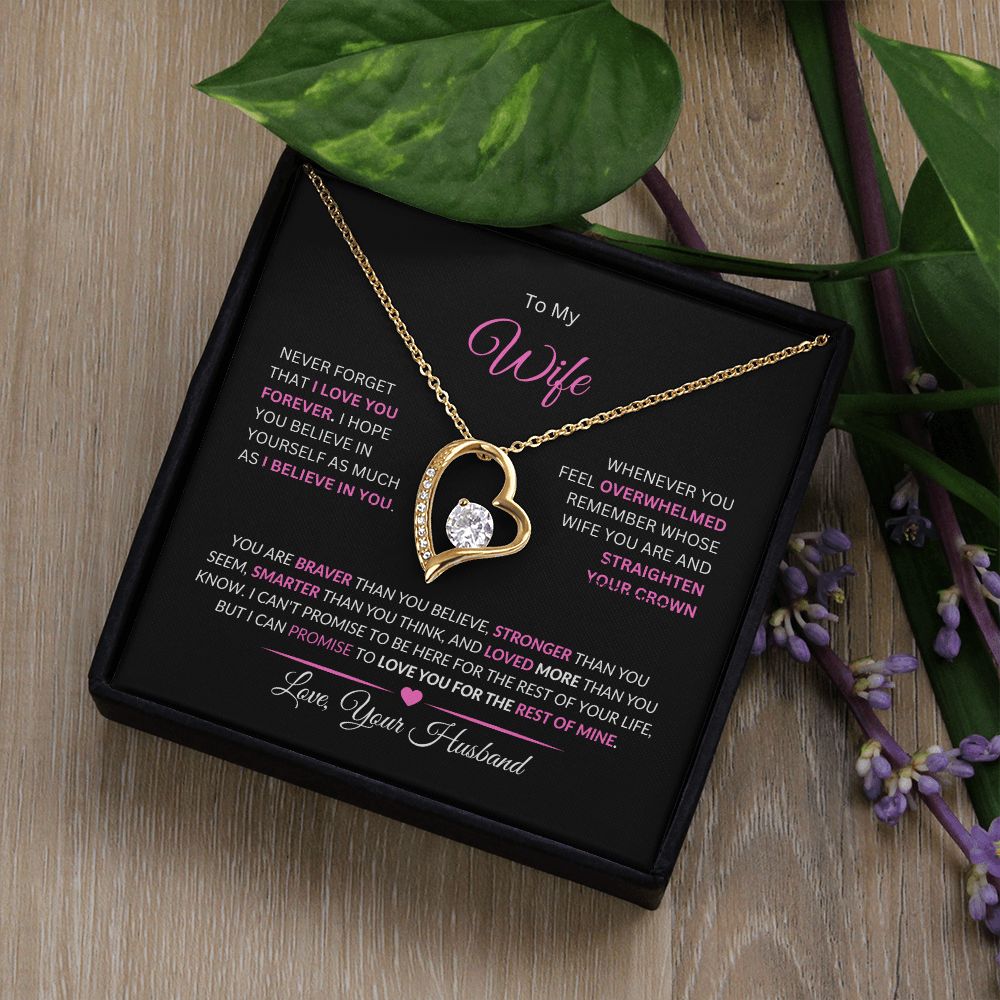 Wife Forever Love Necklace