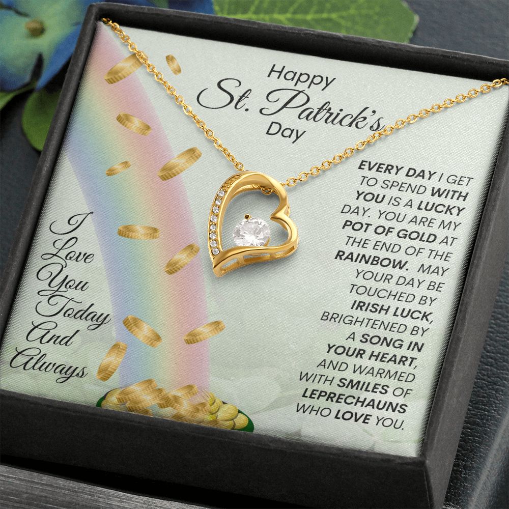 St Patrick's Day 4Ever Love Necklace