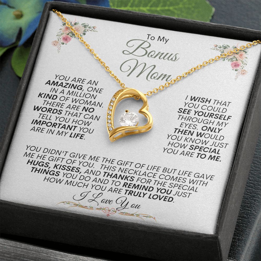 Bonus Mom -- Forever Love Necklace