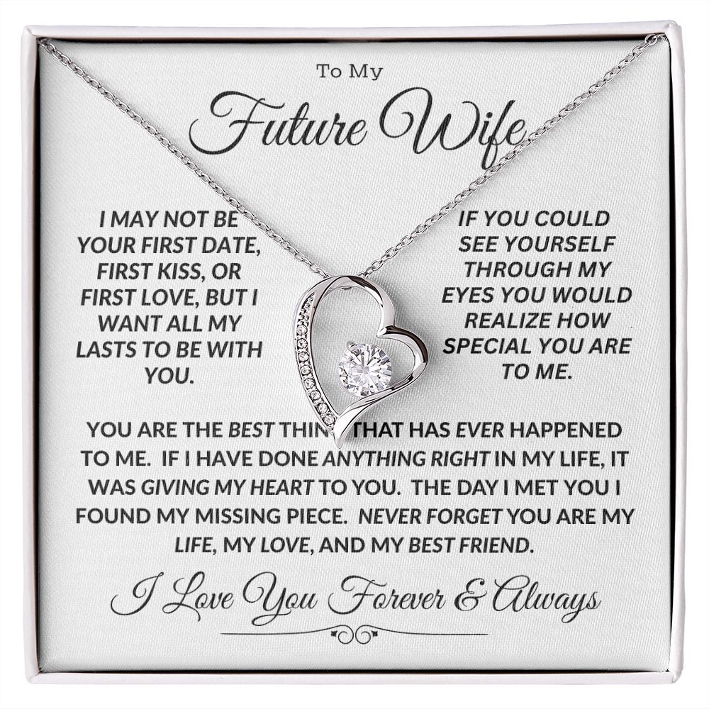 Love Knot Necklace to my future wife