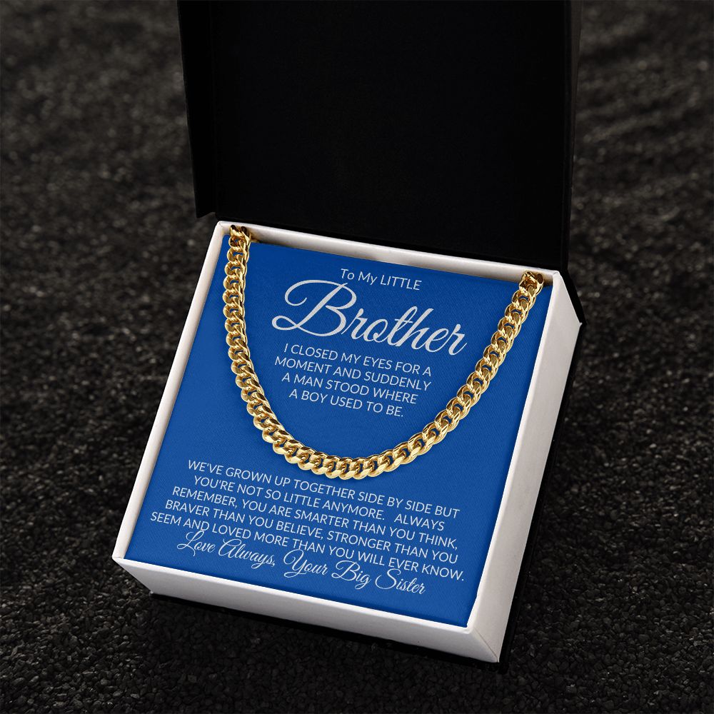 Brother from Big Sis l Cuban Link Chain Necklace