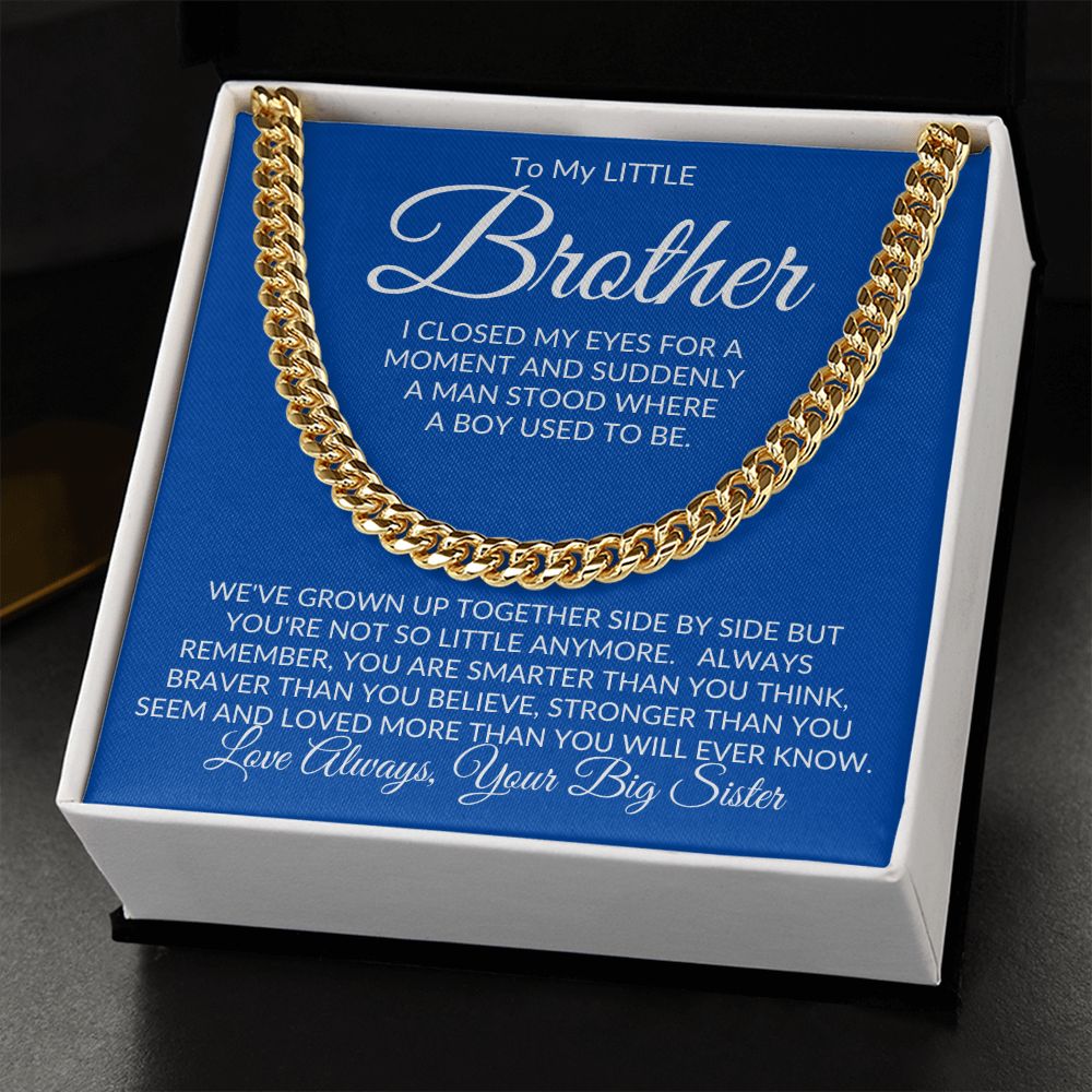 Brother from Big Sis l Cuban Link Chain Necklace
