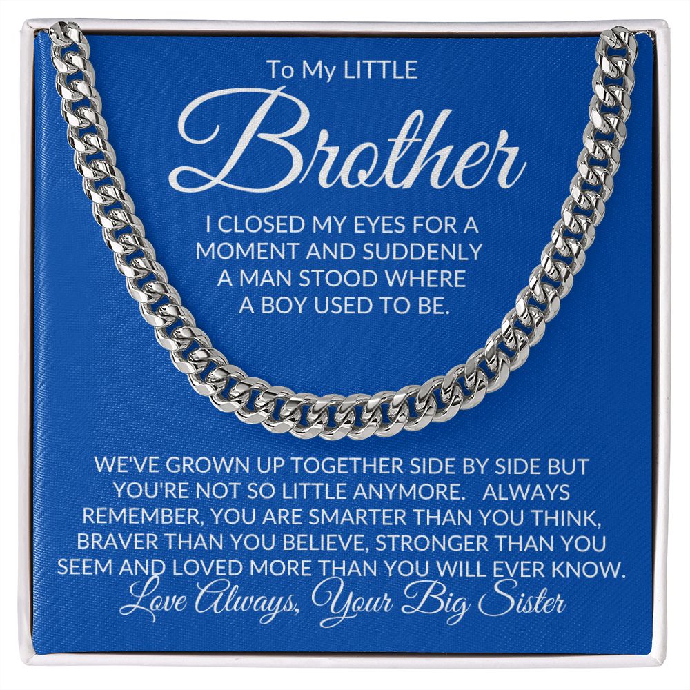 Brother from Big Sis l Cuban Link Chain Necklace
