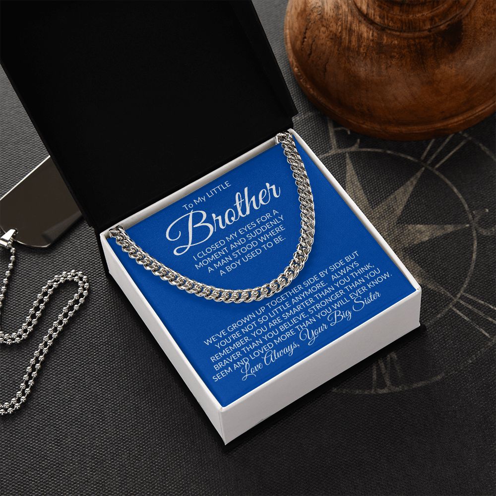 Brother from Big Sis l Cuban Link Chain Necklace