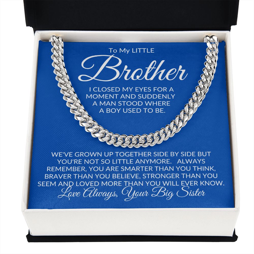 Brother from Big Sis l Cuban Link Chain Necklace