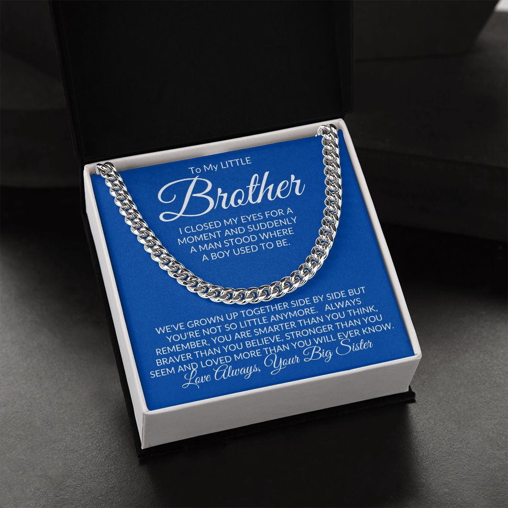 Brother from Big Sis l Cuban Link Chain Necklace