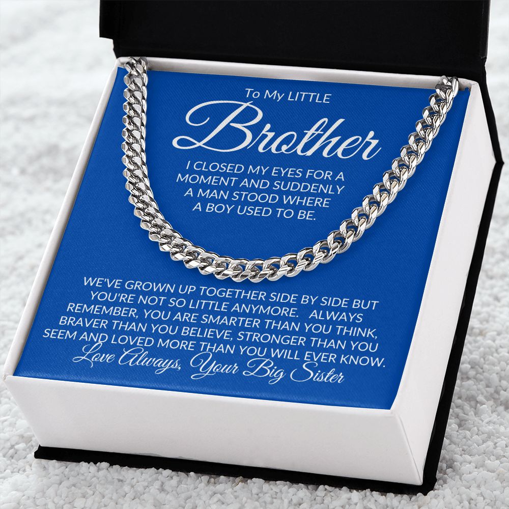 Brother from Big Sis l Cuban Link Chain Necklace