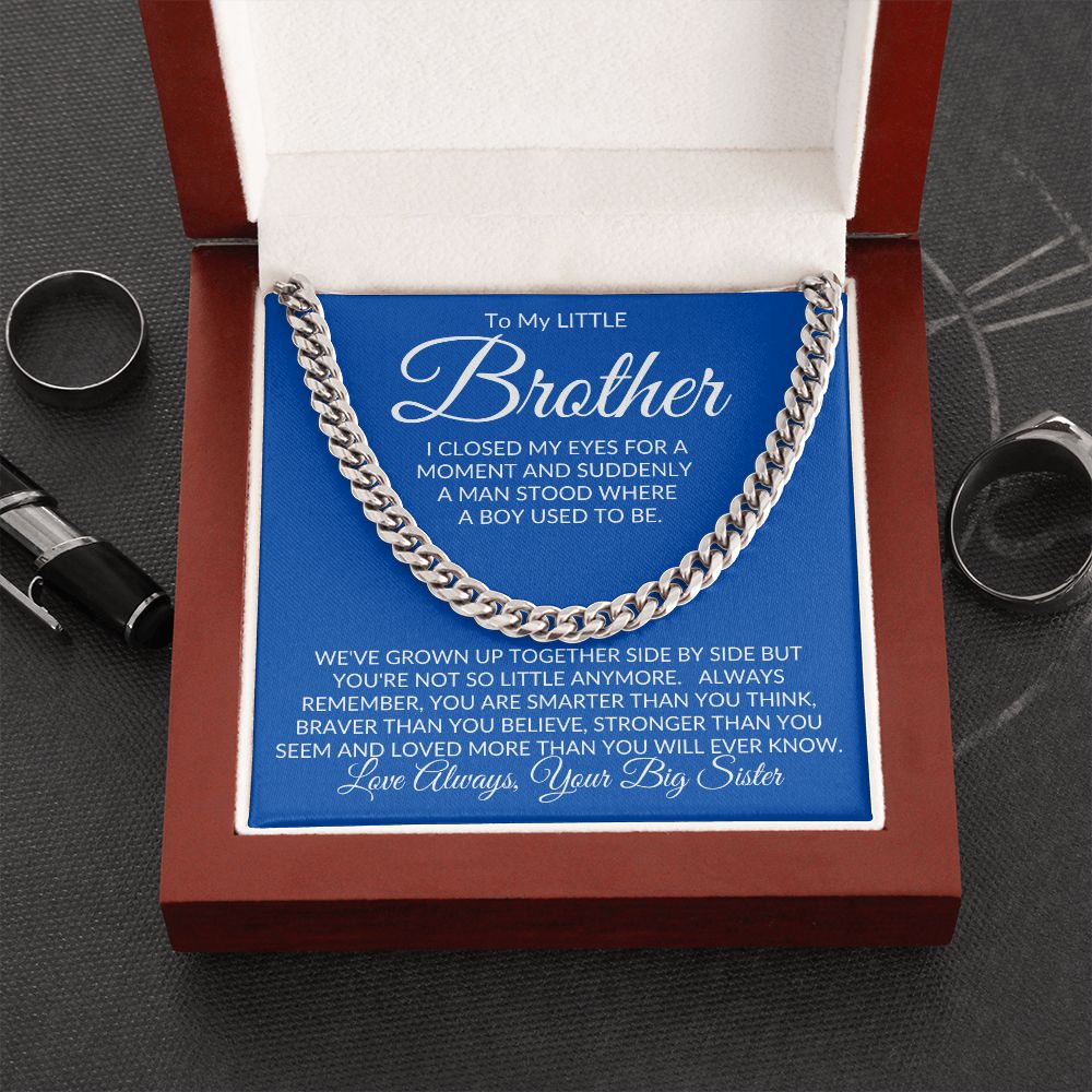 Brother from Big Sis l Cuban Link Chain Necklace