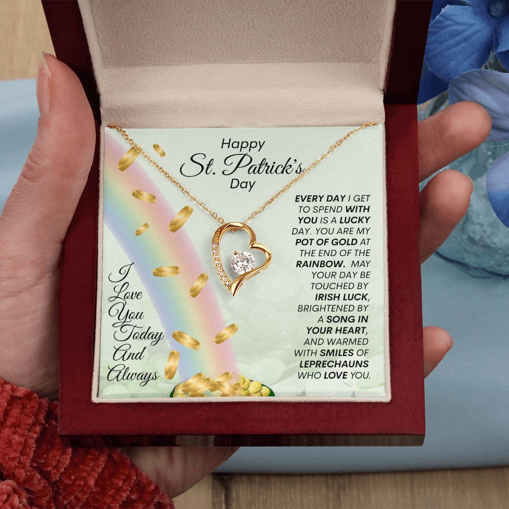 St Patrick's Day 4Ever Love Necklace