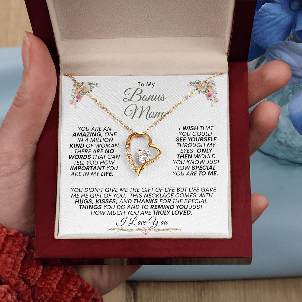 Bonus Mom -- Forever Love Necklace
