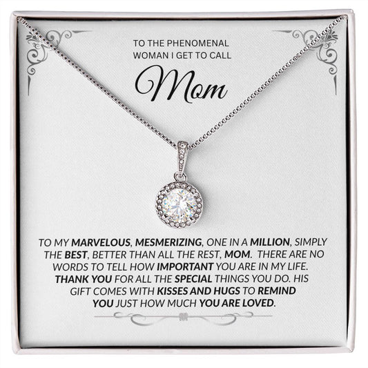 Mesmerizing Mom -- Eternal Hope Necklace