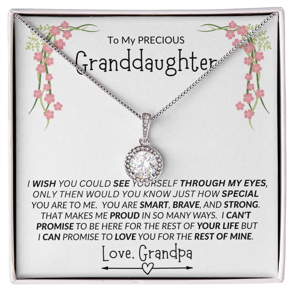 Granddaughter from Grandpa Eternal Hope Necklace