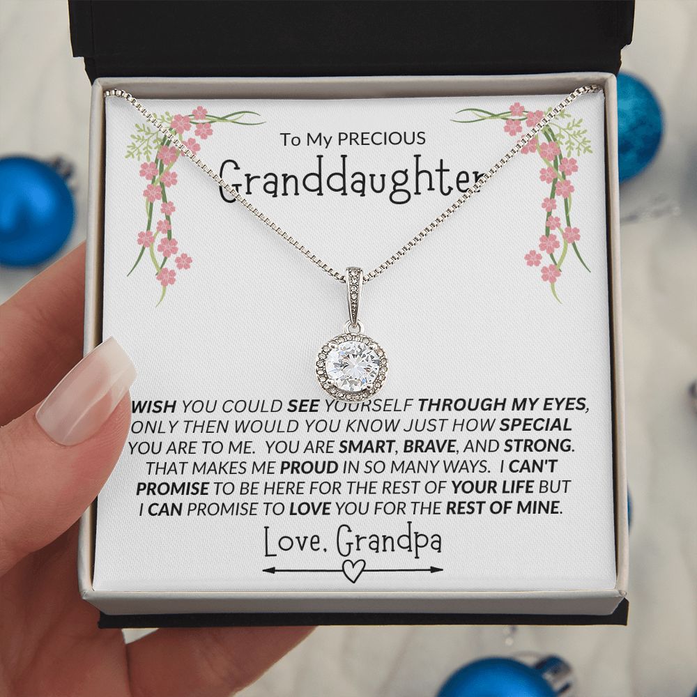Granddaughter from Grandpa Eternal Hope Necklace