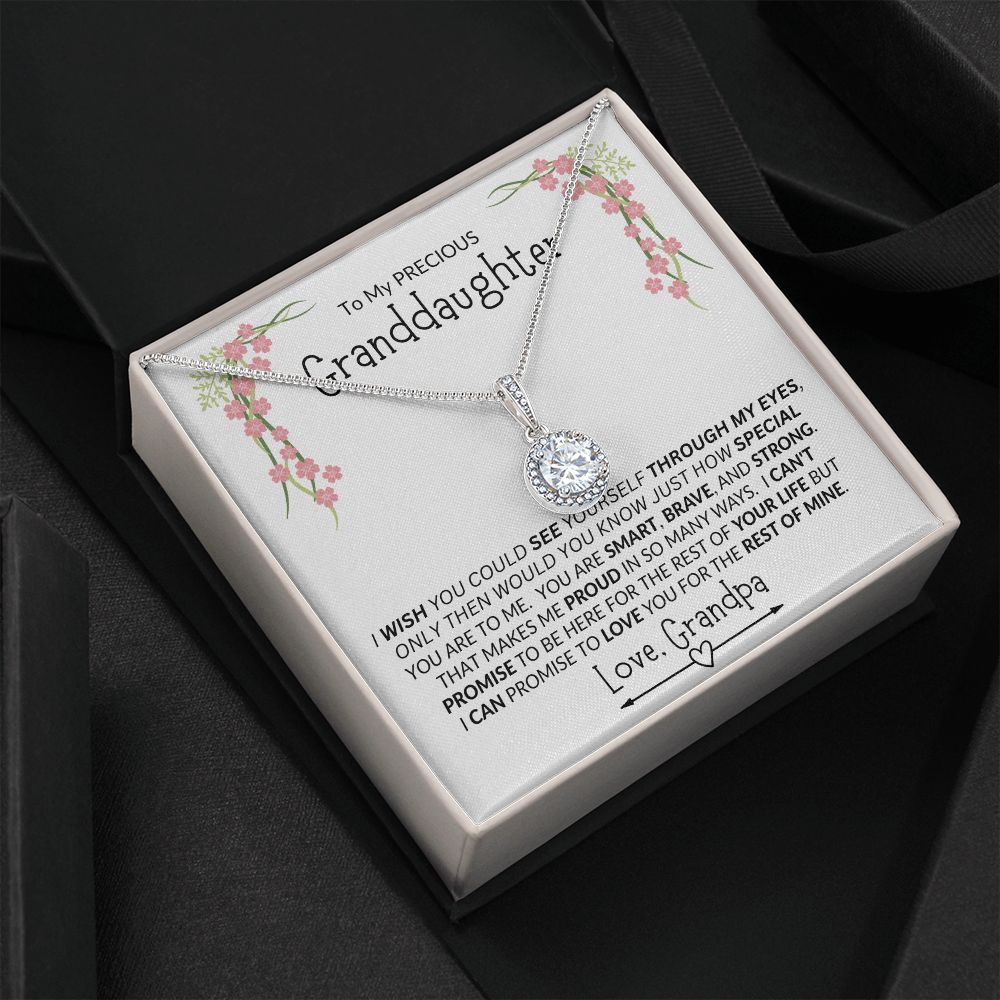 Granddaughter from Grandpa Eternal Hope Necklace