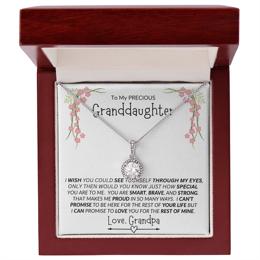 Granddaughter from Grandpa Eternal Hope Necklace