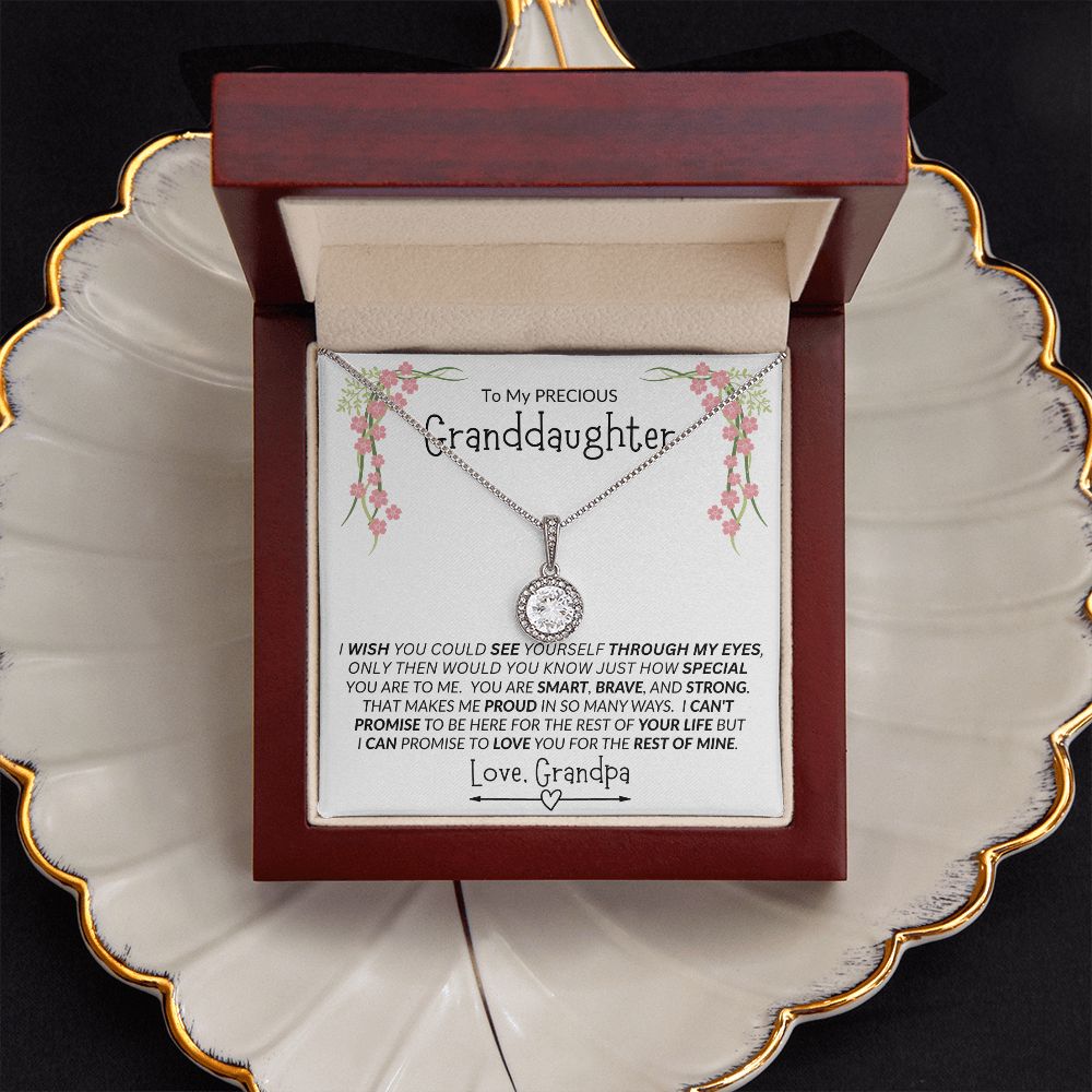 Granddaughter from Grandpa Eternal Hope Necklace